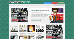Desktop Screenshot of decoraciondesalas.com